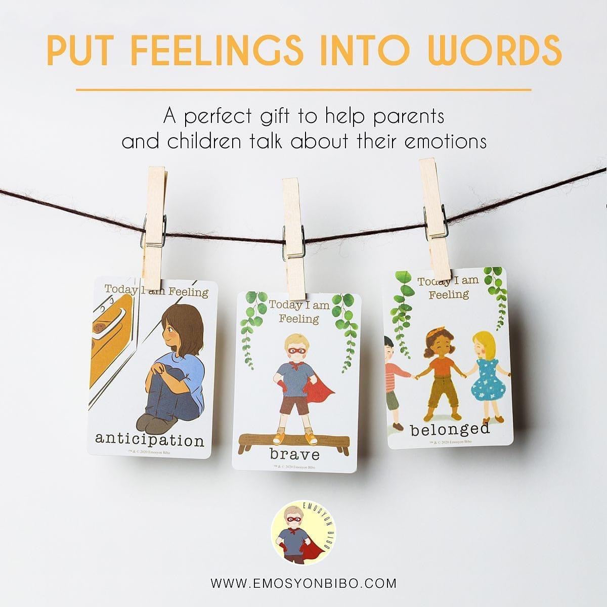 Emotion Cards by Emosyon Bibo